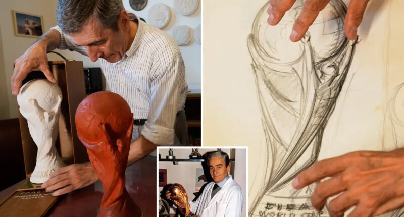 How an Italian sculptor created the iconic World Cup trophy