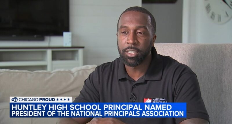 Huntley High School Principal Marcus Belin to lead National Principals Association, take leave of absence from NW suburban HS