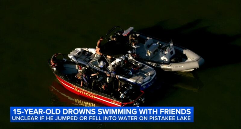 Investigation continues after boy, 15, drowns in Pistakee Lake in Chain O' Lakes in Lake County