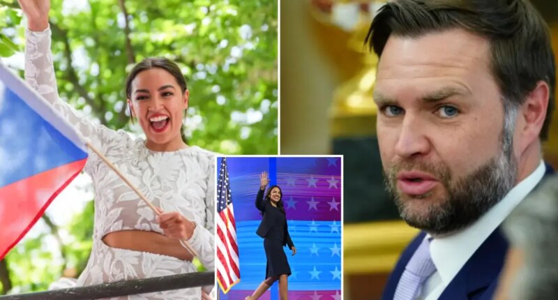 JD Vance says AOC has 'got to be' Dem candidate in 2028, she fires back with 'I hope he is' GOP pick