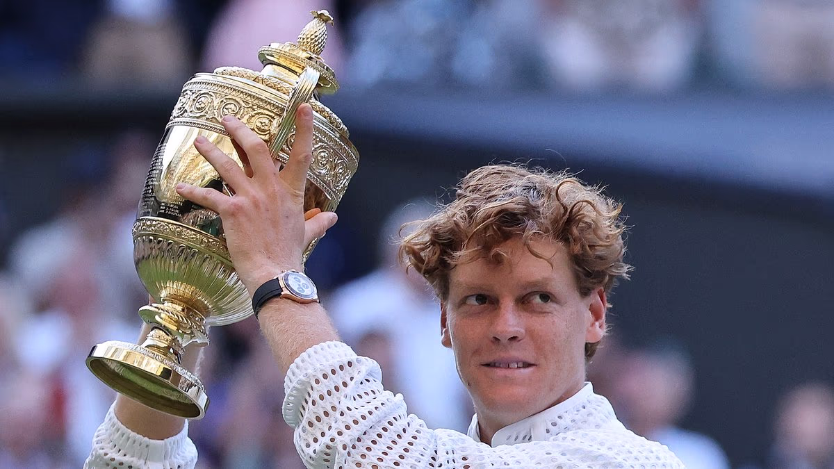 Jannik Sinner wins Wimbledon
