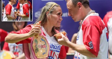 Joey Chestnut, Miki Sudo return to defend titles at Nathan’s Famous Hot Dog Eating Contest