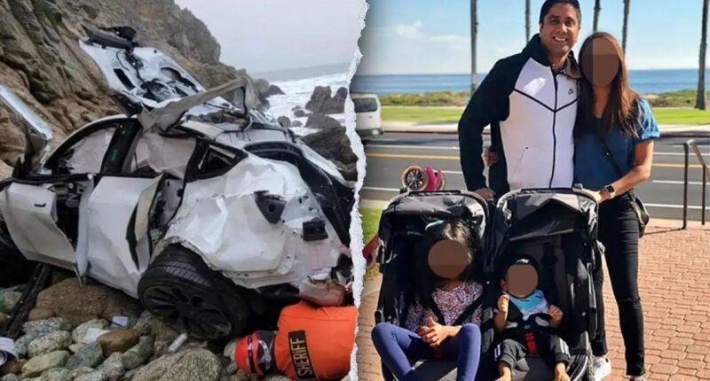 Judge tosses attempted murder case against California dad who allegedly drove family off 300-foot cliff