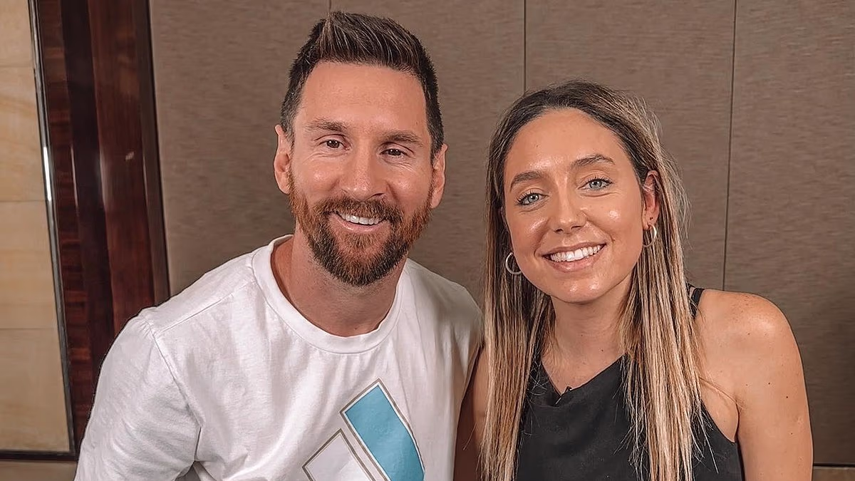 Lionel Messi addresses affair rumours with World Cup reporter