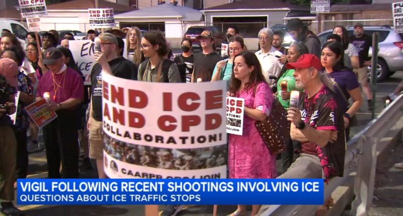 Little Village, Chicago vigil responds to ICE shooting deaths as Trump's reverses temporary pause on ICE-related traffic stops