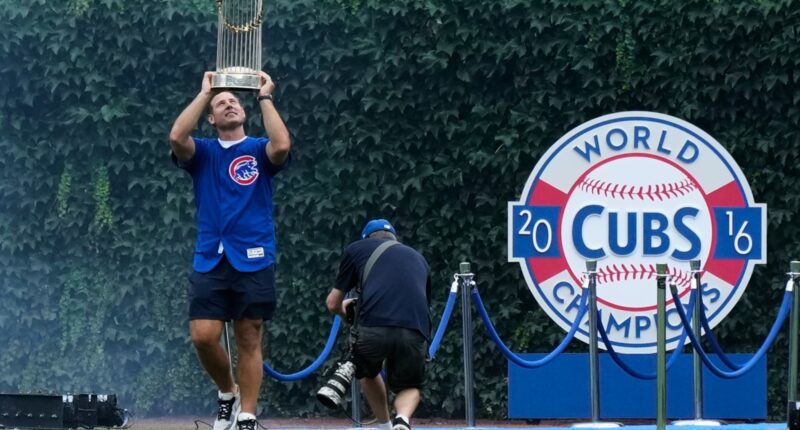 MLB news: Former Chicago Cubs player Anthony Rizzo snares Michael Busch's home run ball in the Wrigley Field bleachers