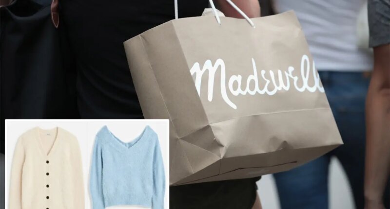 Madewell 6,000 sweaters risk death