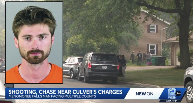 Man who shot at 2 people had materials for IEDs: Police