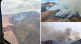 Massive wildfire explodes to twice size of Beverly Hills -- as fire chief erupts over shocking sabotage