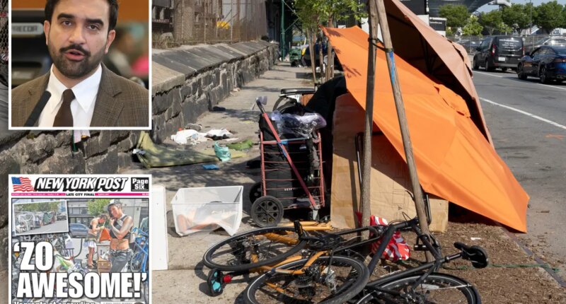 Mayor Zohran Mamdani's non-answer on homeless encampment near NYC Intrepid Museum