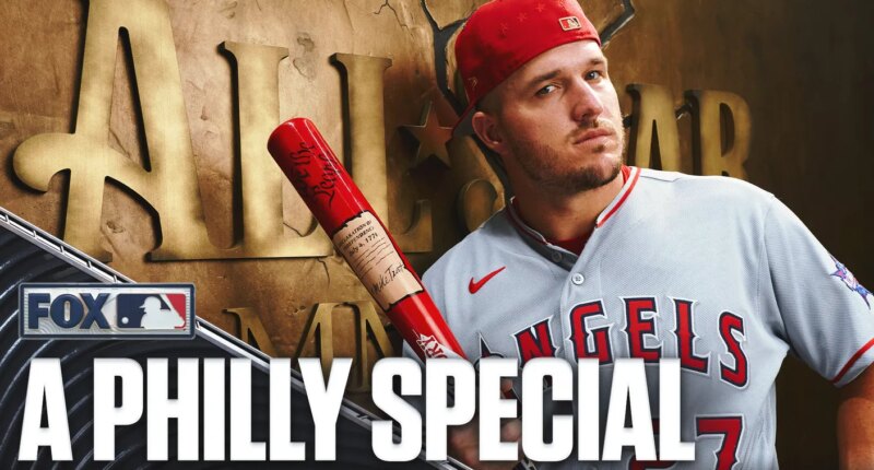 Mike Trout Returns To His Roots As An All-Star Legend Among His Peers
