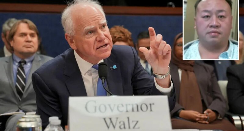 Minnesota Gov. Tim Walz pardons illegal migrant convicted of sexually assaulting 10-year-old girl