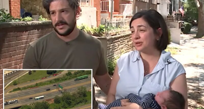 Mom delivers 'healthy' baby on NJ turnpike and uses phone charger to clamp newborn's umbilical cord: 'He’s a Jersey boy through and through'