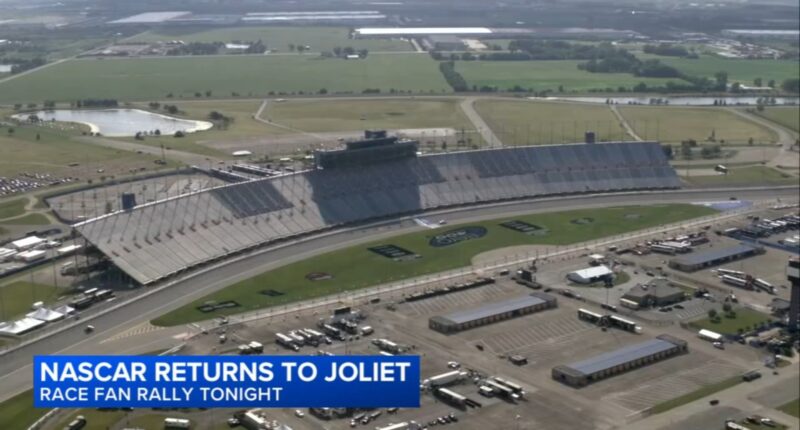NASCAR returns to Chicagoland Speedway in Joliet for first time in 7 years with fan festival ahead of race weekend