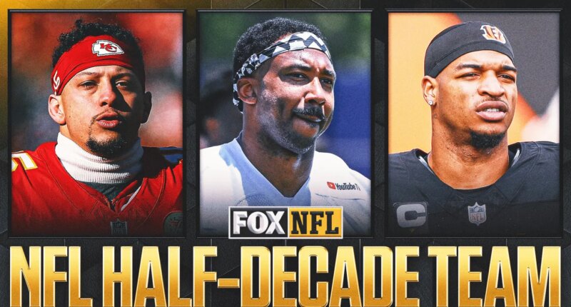 NFL Half-Decade Team: Patrick Mahomes, Myles Garrett Headline Star-Studded Group