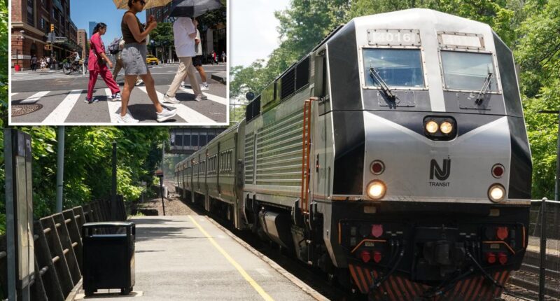 NJ Transit riders thrown into chaos as extreme heat causes delays, cancellations
