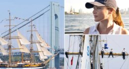 NY Post reporter rides on America 2.0 along 4th of July Parade of Sails