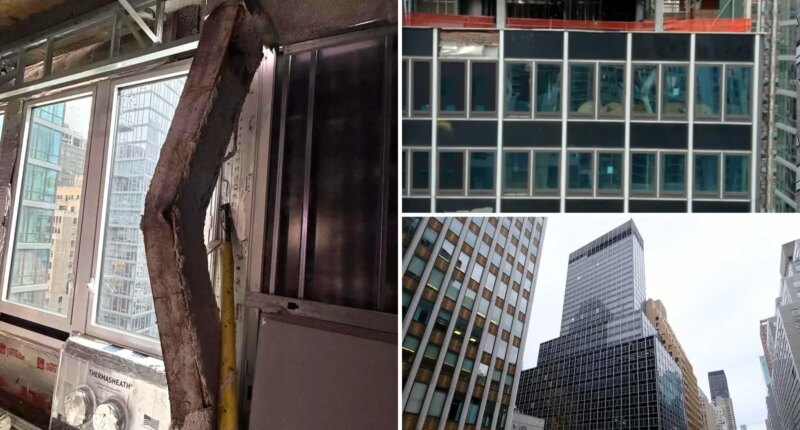 NYC Pfizer building developer tries to downplay collapse risk — insists high-rise buckling is a 'freak accident'