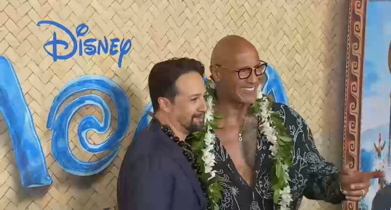 NYC premiere of new live-action 'Moana' film held in Lin-Manuel Miranda's neighborhood of Washington Heights