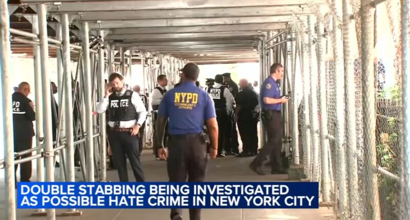 NYC stabbing attacks that injured 2 being evaluated as potential hate crime: NYPD