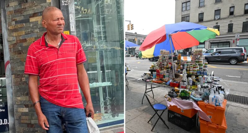 NYPD cops bust up open-air prescription pill market, sending dealers running with their stashes
