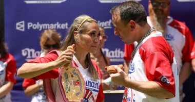 Nathan's Famous Hot dog eating champs Joey Chestnut and Miki Sudo seek to repeat in Fourth of July contest