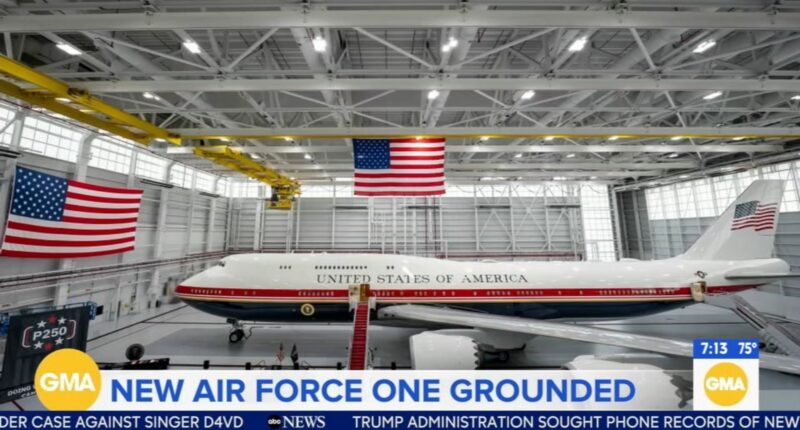 New Air Force One grounded; jet to be 'maxed out' after security concerns raised, Trump says