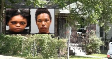 Parents hid from cops while fire blazed around kids: Police