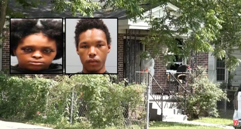 Parents hid from cops while fire blazed around kids: Police