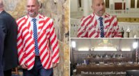 Pennsylvania state Rep. Eric Davanzo says he was kicked off House floor over 'patriotic' suit ahead of America 250