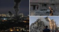 Russian missiles and drones kill at least 13 and cause damage across Ukraine capital