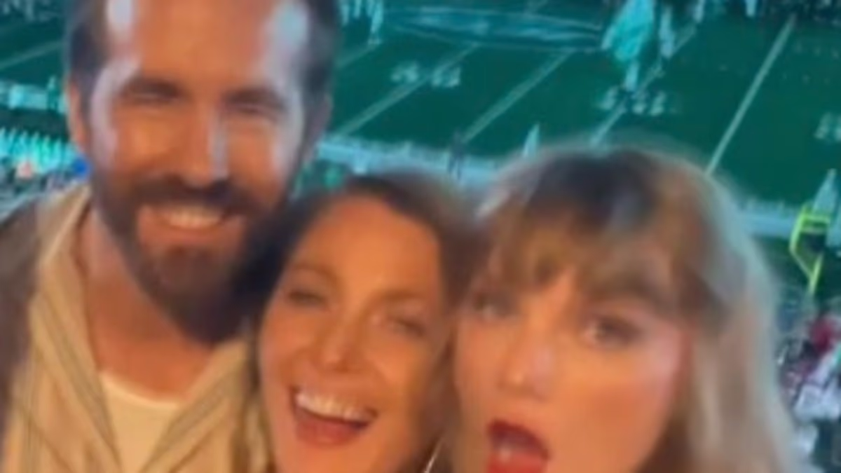 Ryan Reynolds shuns Taylor Swift wedding controversy as he shares support for Canada - amid wife Blake Lively's FURY over snub from former pal's nuptials to Travis Kelce