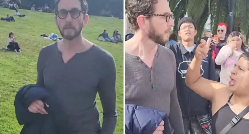 Scott Wiener cashes in after humiliating video being chased from San Francisco trans march