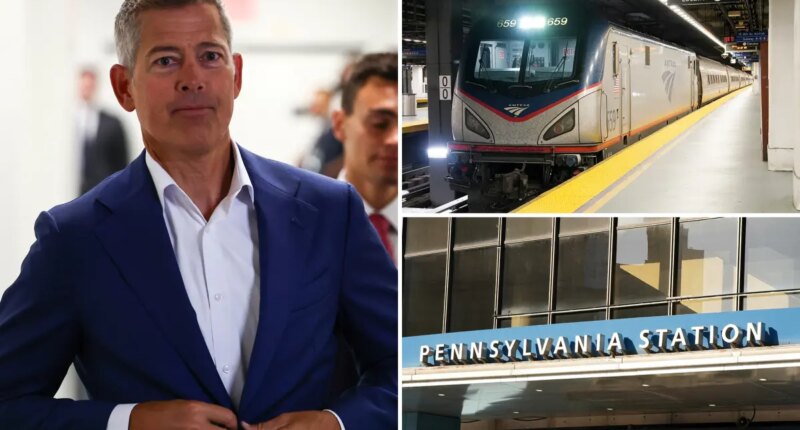 Sean Duffy urges Congress to ‘direct Amtrak to rename New York Penn Station’ amid $8B overhaul