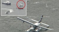 Seaplane carrying 8 passengers crashes into NYC's East River