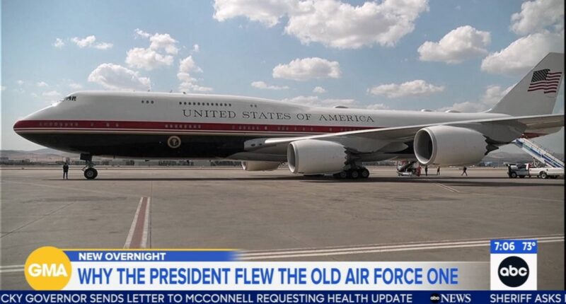 Secret Service urged Trump to depart Turkey on old Air Force One as a security precaution, sources say