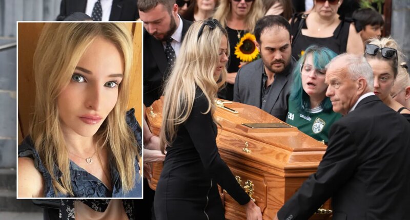 Slain American mother Jamey Carney remembered as 'ray of sunshine' at Ireland funeral