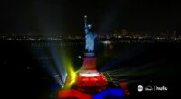 Special celebration of light and sound at Statue of Liberty for America's 250th birthday