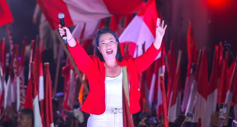 State Department congratulates Keiko Fujimori as Peru's president-elect following razor-thin vote count