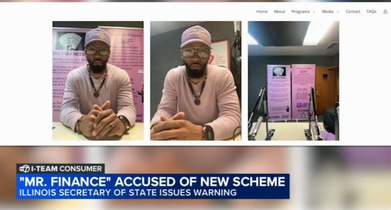 State of Illinois issues cease, desist order against new business promoted by Chicago businessman Brandon 'Mr. Finance' Ellington