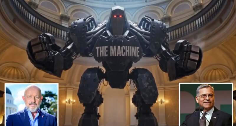 Steve Hilton battles Gavin Newsom, Kamala Harris in AI ad