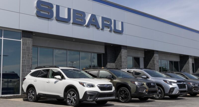 Subaru recalls over 540,000 SUVs after federal regulators flag weight calculation error