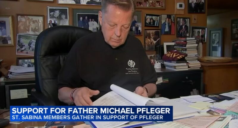 Supporters of St. Sabina's Father Michael Pfleger call for changes to Chicago Archdiocese sexual misconduct investigation process