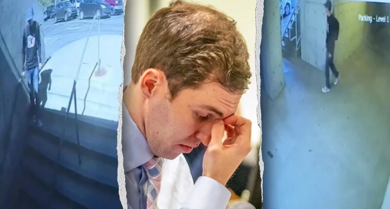 Surveillance video timeline tracks accused Charlie Kirk assassin across UVU campus before fatal rooftop shot
