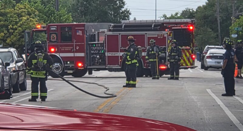 Tampa Bay firefighters rotate, take precautions while battling blazes in extreme heat