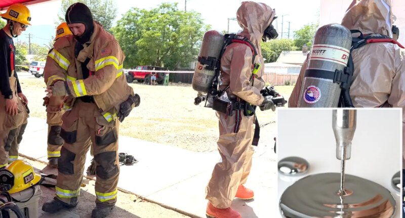 Terrifying hazmat fears after highly toxic substance found in several SoCal locations