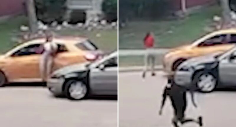 Texas DoorDash driver still makes delivery after fleeing suspect strikes her with car