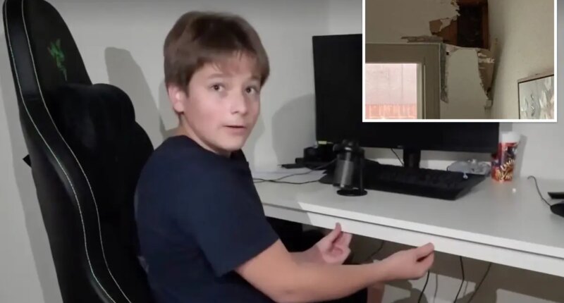 Texas boy, 13, struck by lightning in his bedroom while playing video games