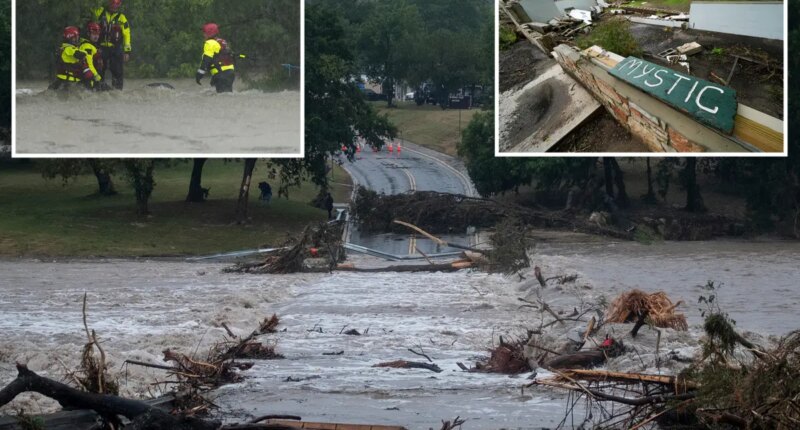 Texas flood sweeps away deer in heartbreaking video — emergency warnings issued in Camp Mystic city