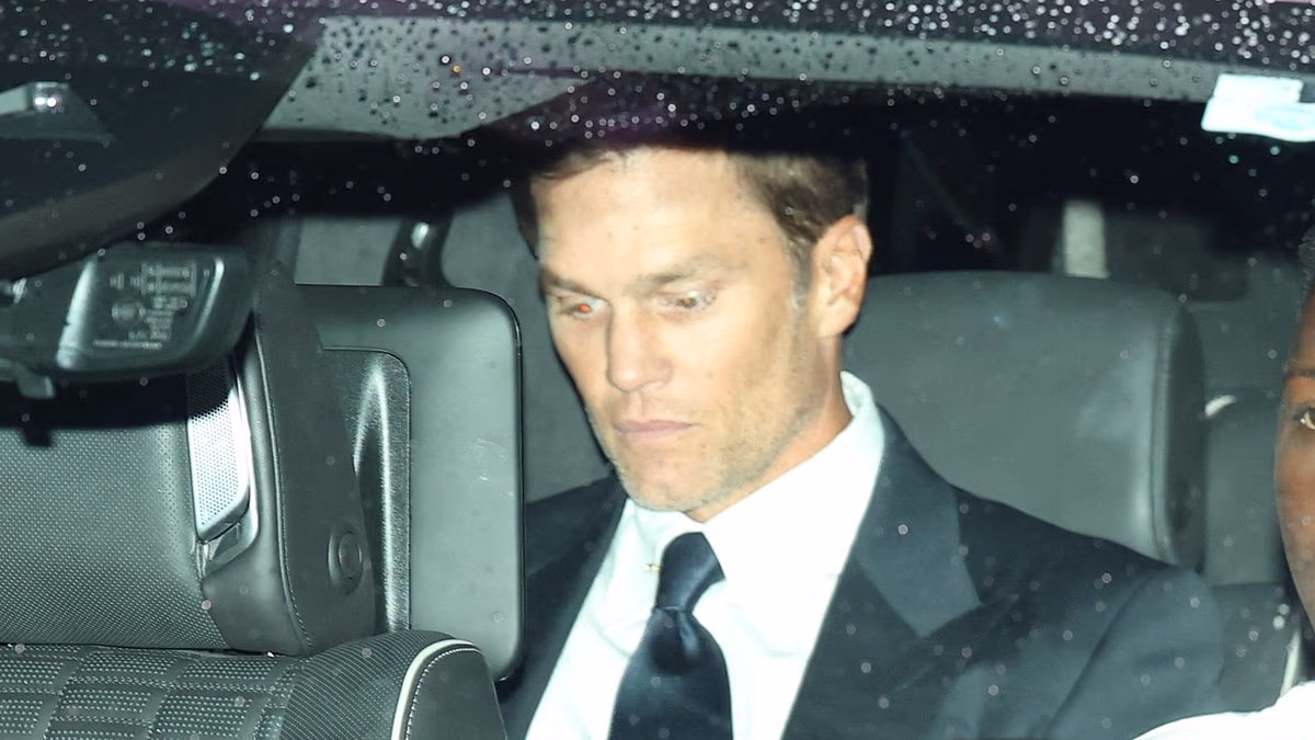 Tom Brady leaves Travis Kelce and Taylor Swift wedding party early